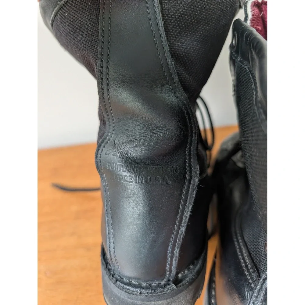 Vintage Danner Acadia 69210‎ Black Leather Gore-Tex Tactical Boots Mens 7.5 D